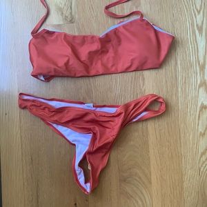 NWT cheeky bikini set